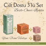 Kuatra Gündüz 3'lü set+ doğal makyaj balmları, güzelliğiniz taçlansın!