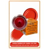 KUATRA Orange Blossom Tint Turuncu Dudak Yanak Renklendirici Krem Allık Ruj Göz Farı