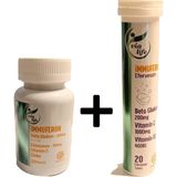 Kuazar İlaç Immuferon - Beta Glucan + Vitamin C + Çinko + Kara Mürver Içerikli 2'li Kofre Gıda Takviyesi