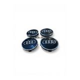 KÜB-AY TİCARET AUDİ UYUMLU JANT GÖBEĞİ 61MM- 4LÜ SET-SİYAH
