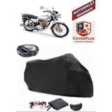 Kuba Çita 125 Branda Siyah Arka Çanta Uyumlu(Topcase) Motosiket Brandası Motor Örtüsü Çadır Su Geçirmez Motosiklet Kılıfı Motor Brandası,lastikli,taşıma Torbalı