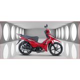 KUBA Ege 50 cc Kırmızı Motosiklet – Şehir İçi Kullanıma Uygun, Düşük Yakıt Tüketimli ve Pratik Sürüş