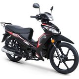 KUBA Ege 50 cc Siyah Motosiklet 50 cc Motor Hacmi ve Kampana Fren Sistemi