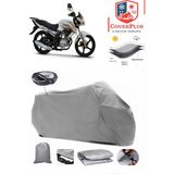 Kuba Kr 139 Branda Gri Arka Çanta Uyumlu(Topcase) Motosiket Brandası Motor Örtüsü Çadır Su Geçirmez Motosiklet Kılıfı Motor Brandası,lastikli,taşıma Torbalı
