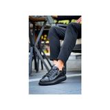 Kuback KB-309 Kuback Kömür Fermuar ve Bağcıklı Günlük Erkek Ayakkabı - Karışık