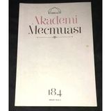 Kubbealtı Akademi Mecmuası Ekim 2017 Sayı 184 Osmanlı'da Batıl İtikatlar,Elif Uluğ (Sahafiye Kitap)