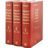 Kubbealtı Lugatı-Misalli Büyük Türkçe Sözlük - 3 Cilt Takım