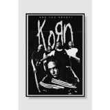Kubdekor Korn heavy metal music Müzik Poster Çerçevesiz Yüksek Kalite Müzik Afiş Duvar Poster