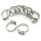 Kubermatu Ayarlı Metal Kelepçe 10'lu