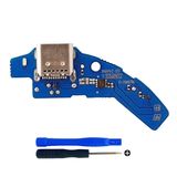 KUBOJSDLZ Sony WH-1000XM4 için USB şarj portu değiştirme kablosuz Bluetooth gürültü önleyici kulak üstü kulaklıklar şarj portu kurulu tamir kiti