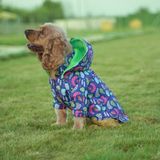 Kuccu Kuccu Tasarım Neon Köpek Yağmurluğu Medium