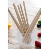 Küche&Haus Bambu Pipet 10 Adet Doğal 20 cm - Bej
