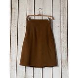 Küçüğüm Butik Camel Kaşe Kısa Etek - L - XL
