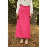 Küçüğüm Butik Pembe Uzun Kaşe Etek - 44 - 46