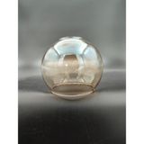 Küçük Avize Camı.düz Bal RENKTE.(ÇAP:10.00CM-DUY YUVASI:3.00CM)MUM Ampule Göre(E.14)