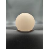 Küçük Avize Camı.yuvarlak,somon Renkte (ÇAP:10.00CM-DUY YUVASI:3.00CM)MUM Ampule Göre (E.14)