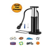 Küçük Ayak Tipi Pompa Tekli Teker Bisiklet Top Bot Motor Lastik Şambrel Şişirme Pompası 1 Adet