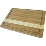 Küçük Beyaz Çevreli Kesme Tahtası 33 Cm, Pratik ve Şık Mutfak Gereci - Ahşap - Bej - Siyah - Seçenek 1