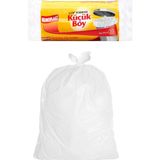 Küçük Boy Çöp Poşeti 30'lu 40X50 Cm, Sızdırmaz ve Yırtılmaz, Ekonomik Küçük Boy Çöp Torbası, Geri Dönüştürülebilir Atık Torbası, Doğa Dostu, Sürdürülebilir, Güçlü ve Dayanıklı Çöp Poşeti
