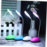 Küçük Boy Flexi Tasarım Çalışma Masa Lambası – 360° Ayarlanabilir Esnek Pilli LED Işık, Göz Yormayan Abajur