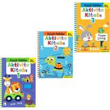 Küçük Dahiler Aktivite Kitap Seti +3 Yaş (Pedagog Onaylı)(3 Kitap) + Karaçam Tohumlu Yaşayan Kalem
