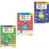 Küçük Dahiler Aktivite Kitap Seti +5 Yaş (Pedagog Onaylı)(3 Kitap) + Karaçam Tohumlu Yaşayan Kalem