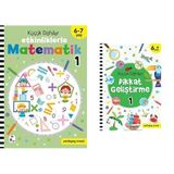 Küçük Dahiler – Etkinliklerle Matematik 1. Kitap (6-7 Yaş ) & Küçük Dahiler Dikkat Geliştirme 1 (6+ Yaş): Pedagog Onaylı (2 Kitap Set)