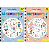 Küçük Dahiler Etkinliklerle Matematik 4-5 Yaş (2 Kitap Set)