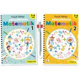 Küçük Dahiler Etkinliklerle Matematik 5-6 Yaş (2 Kitap), Caprice Tükenmez Kalem