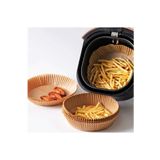 KÜÇÜK EW 100 Adet Airfryer Pişirme Kağıdı Hava Fritözü Xiaomi Philips Yağsız Tefal Kumtel Mi Kağıt