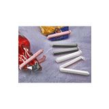 KÜÇÜK EW 12 Adet Poşet Klipsi Bag Clips - Paket Mandalı