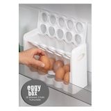KÜÇÜK EW 30 Bölmeli Yumurtalık - 3 Katlı Yumurta Rafı Saklama Kabı Beyaz