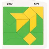 Küçük Hazine 02 015 Desen Kartlı Tangram - Çok Renkli