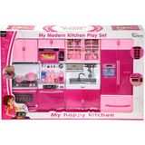 Küçük Hazine 02313 Dolap Fırın Bulaşık Buzdolabı Makinası 4lüset - Çok Renkli