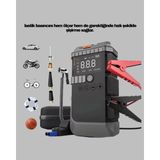 Küçük Hazine 4’ü 1 Arada Powerbank Özellikli Araç Akü Şarj Takviye Cihazı - Çok Renkli