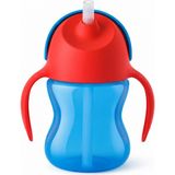 Küçük Hazine Avent Desenli Pipetli Bardak 200 ml Erkek