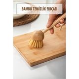 Küçük Hazine Bambu Temizlik Fırçası