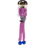Küçük Hazine Eğitici Mor Peluş Kedi Oyuncağı