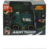 Küçük Hazine ER-246 Fast Wheels Asker Kamyonu -Erdem Oyuncak - Renkli