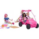 Küçük Hazine JFV68 Plaj Arabası Oyun Seti - Barbie Mysteries: Beach Detectives - Renkli