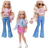 Küçük Hazine JGH87 Malibu - Barbie Dream Besties Festival Kombinleri ve Aksesuarları - Renkli