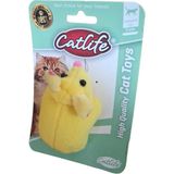 Küçük Hazine Kedi Oyuncağı Peluş Fare Sarı