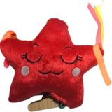 Küçük Hazine Kırmızı Yıldız Peluş Kedi Oyuncağı