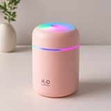 Küçük Hazine Mini USB Hava Nemlendirici 300ML - Işıklı Taşınabilir Aroma Difüzör - Çok Renkli