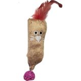 Küçük Hazine Peluş Kedi Oyuncağı Kahverengi