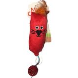 Küçük Hazine Peluş Kedi Oyuncağı Kırmızı