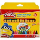 Küçük Hazine Silinebilir Crayon Mum Boya 12 Renk - Çok Renkli