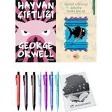 Küçük Kara Balık ve Hayvan Çiftliği 2'li Set + Hediyeli