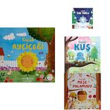 Küçük Kuş,Küçük Kar Tanesi,Küçük Ayçiçeği,Doğanın Eşsiz Hikayeleri 2 - Küçük Meşe Palamudu-4 Kitap Set