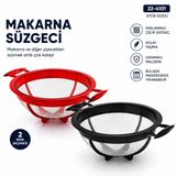 KÜÇÜK MAKARNA SÜZGECİ PLASTİK (5047) ali39HTC1250478693867000966